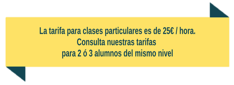 Tarifa clases particulares - Co Co Lingua Lanzarote